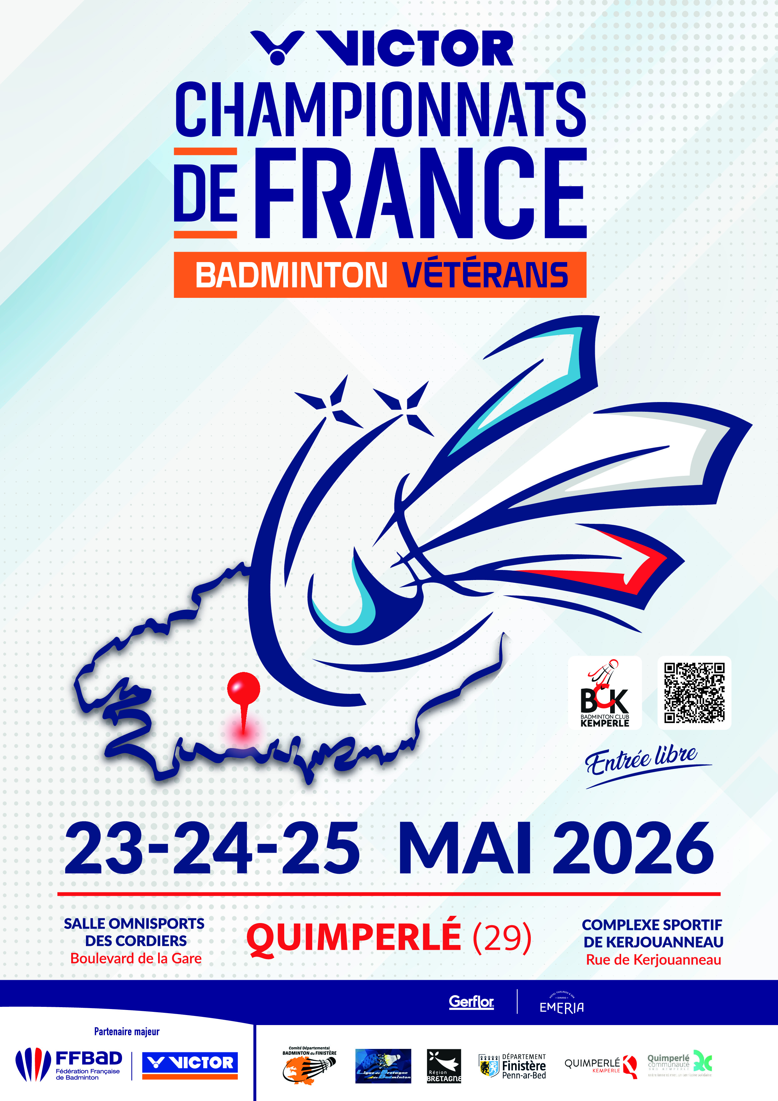 Championnat de France - Les Championnats de France Vétérans 2026